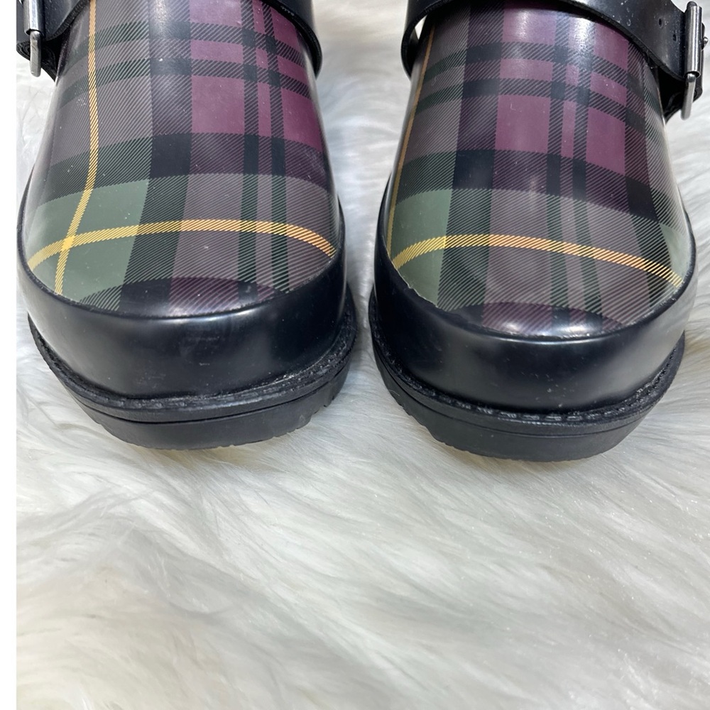 L.L. Bean Plaid Wellies Rainboots [S3065] - Picture 9 of 13